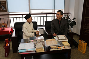 李均洋教授(首都師範大学日本文化研究センター長)と共同研究